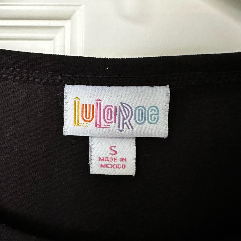 Lularoe Julia Solid Black, Size S - image 3